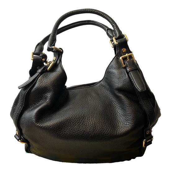 Michael Kors Black Bedford Leather Hobo Bag - Picture 6 of 11